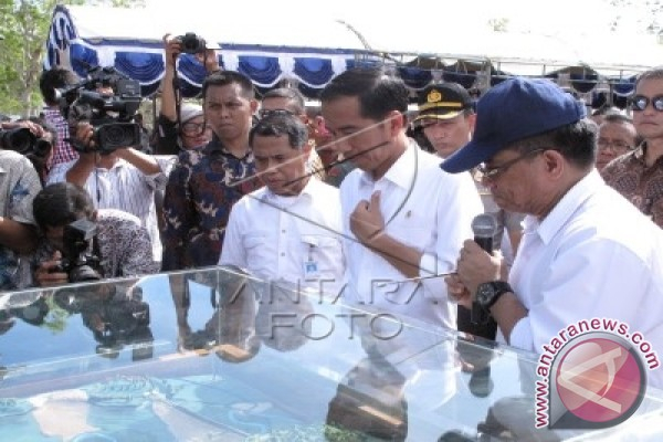Presiden ke NTT Lihat Perkembangan Bendungan Raknamo