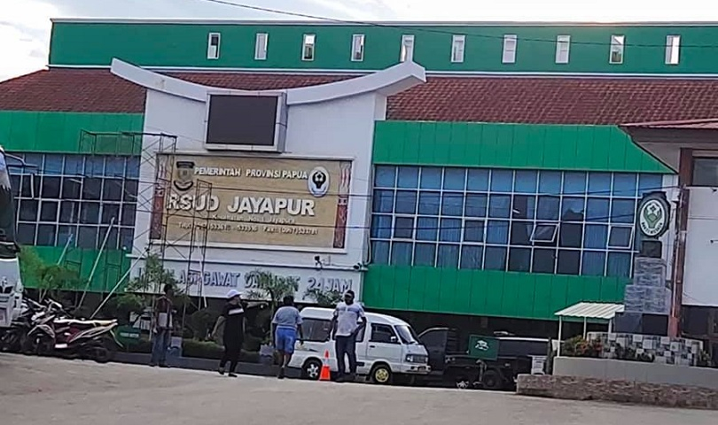 85 Tenaga Medis dan Nonmedis  Positif Covid-19, RSUD Jayapura Batasi Pelayanan