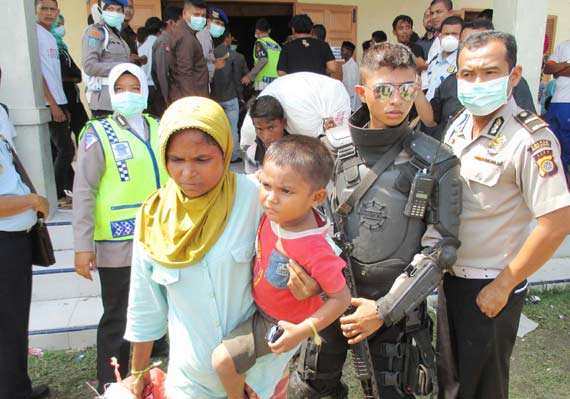 790 Imigran Banglades dan Myanmar Kembali Terdampar di Aceh
