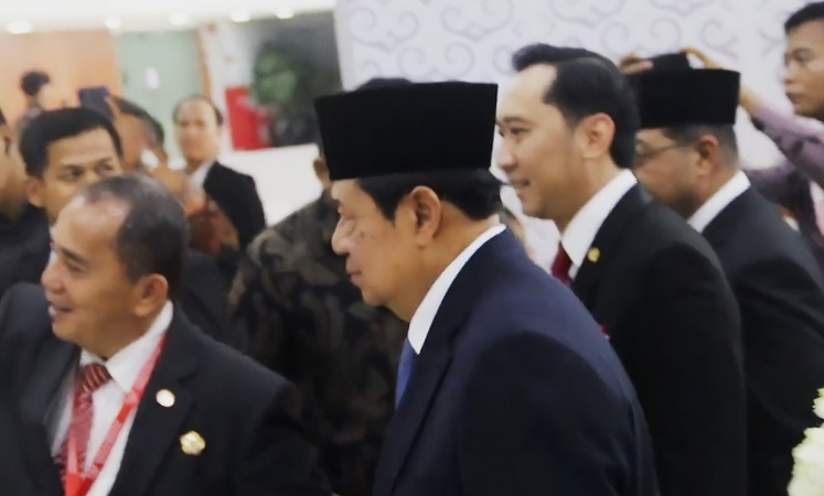 SBY Hadir Pelantikan Prabowo-Gibran, AHY: Dukungan Persahabatan