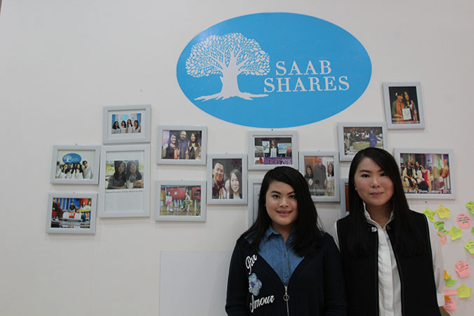 Saab Shares kini dikelola Sabrina bersama adiknya