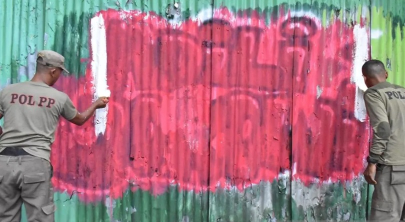 Marak Coretan  'Adili Jokowi', Ini Respon Jokowi