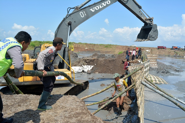 Usai Lebaran, Bandwall Penangkal Jebol Lapindo Ditargetkan Rampung