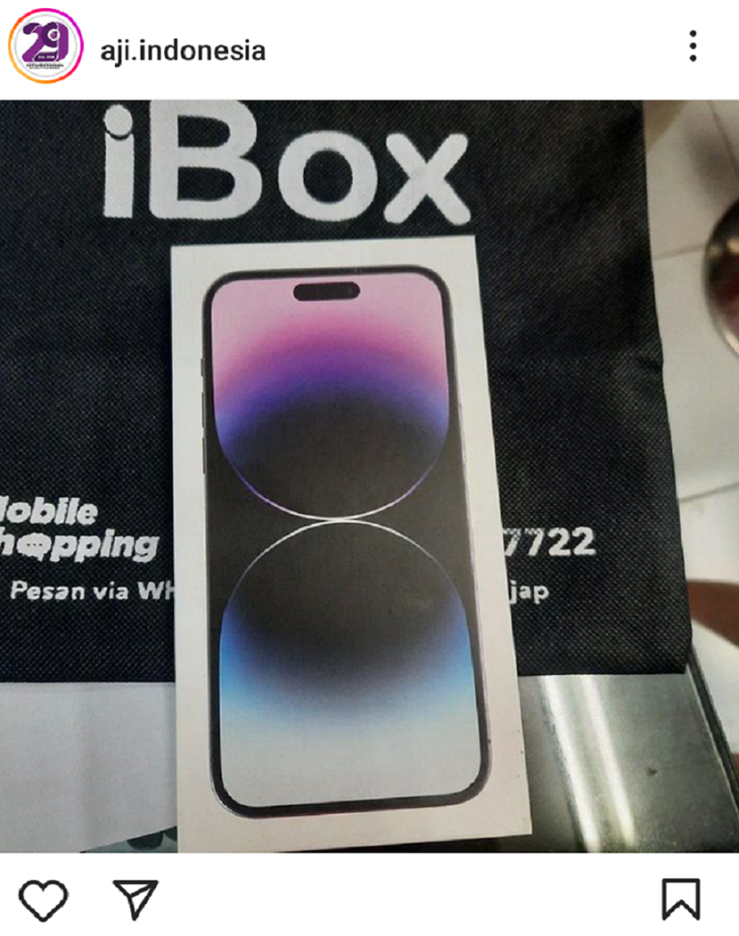 Orang Tak Dikenal Meretas Akun IG AJI Indonesia
