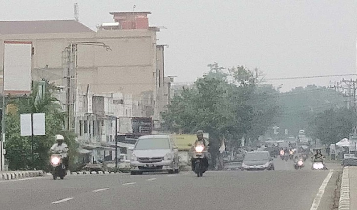 Sebagian Aceh dan Sumut Dikepung Kabut Asap Karhutla