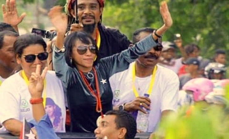 East Timor’s up and coming dangdut queen 