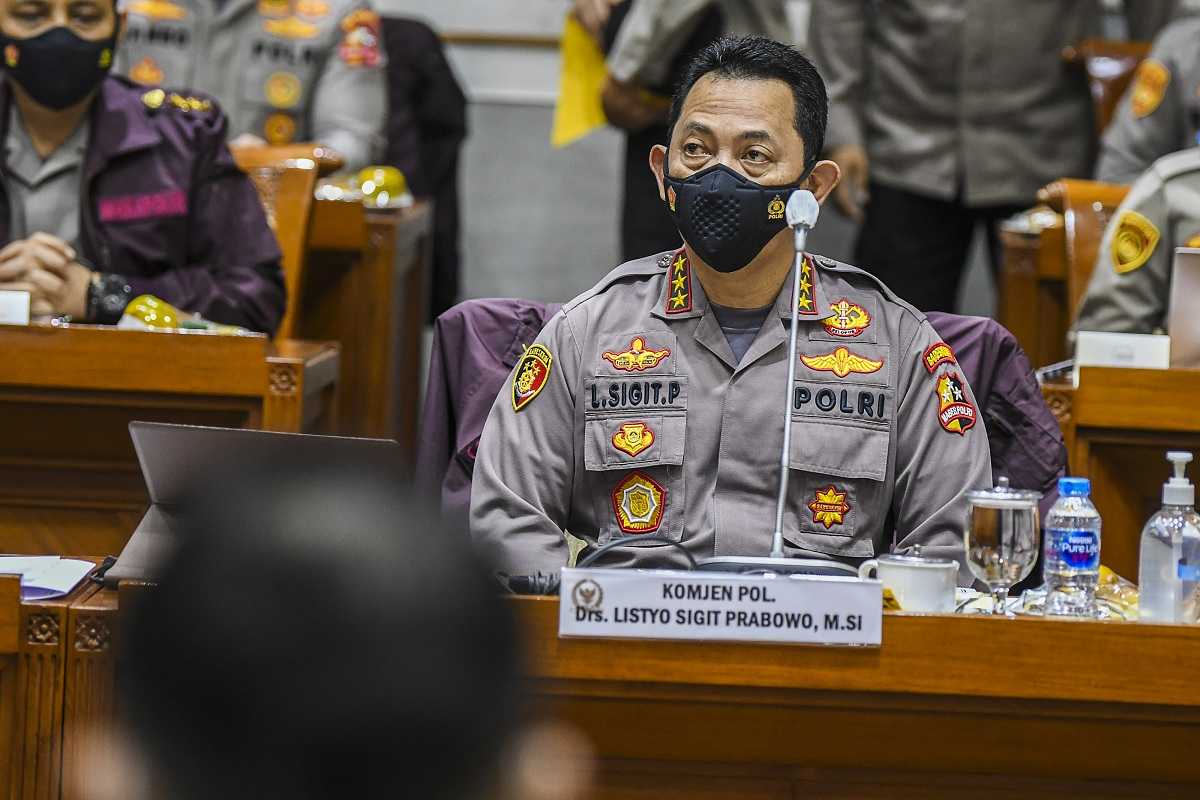 Uji Kelayakan Calon Kapolri, Listyo Akui Kinerja Polri Banyak Tuai Kritik Publik