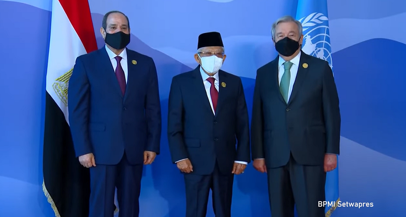 COP27, Wapres Ajak Negara Maju Bantu Negara Berkembang Atasi Krisis Iklim