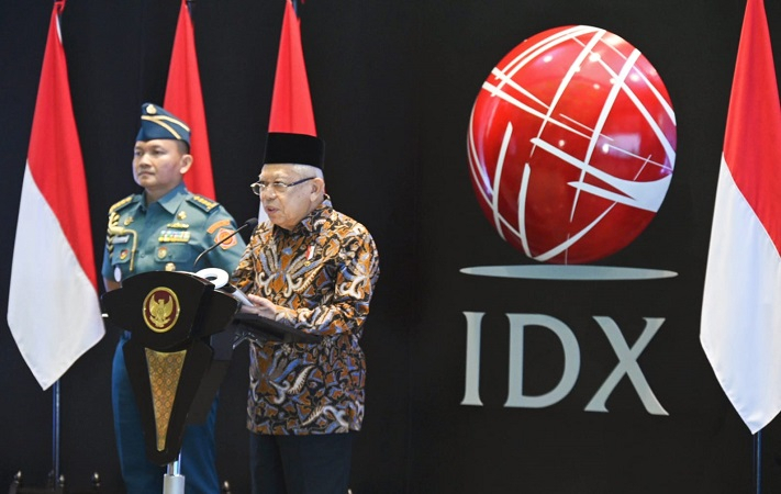Prediksi Wapres Soal Kinerja Pasar Modal RI di Tahun 2024