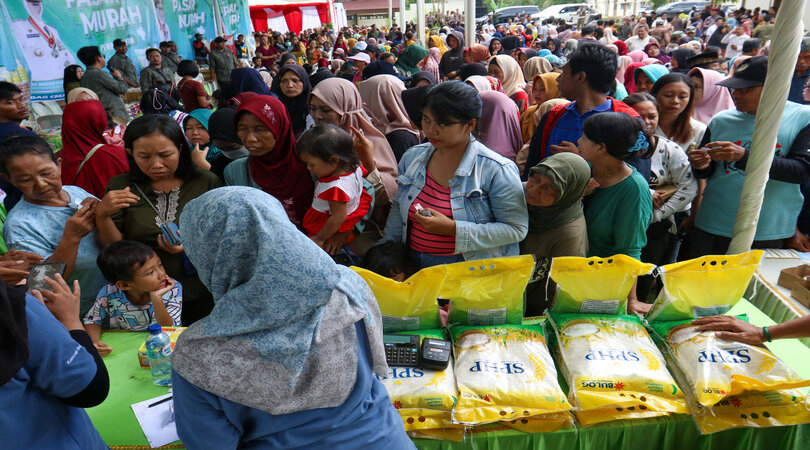 Beras Langka, Wapres Minta Bulog  Gelontorkan Cadangan