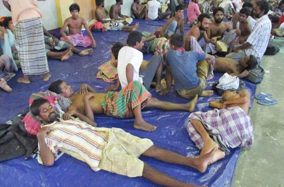 582 Warga Burma Terdampar di Aceh Utara