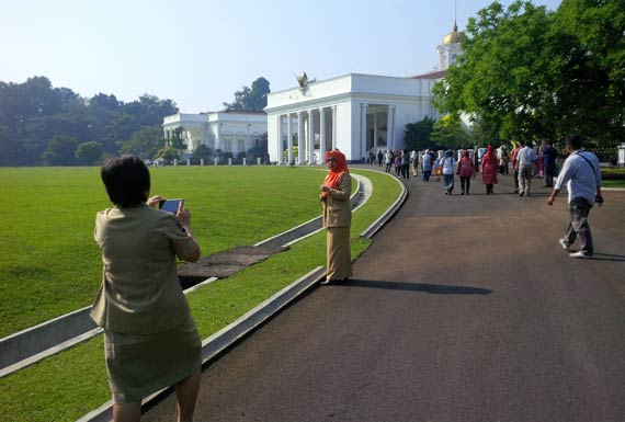 Istana Open, Pengunjung Kecewa Tak Lagi Bisa Masuk Istana