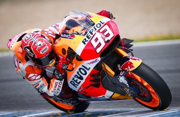 Pakai Enam Sayap di Body Motor, Marquez Tercepat Sesi Tes