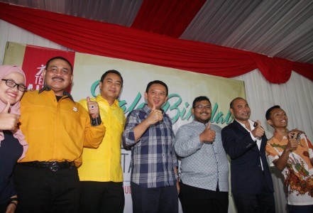 Pilkada Jakarta, Ahok  Putuskan  Pakai Parpol