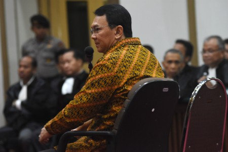 Pledoi Sidang Penodaan Agama, Ahok Sebut Dirinya Korban Fitnah