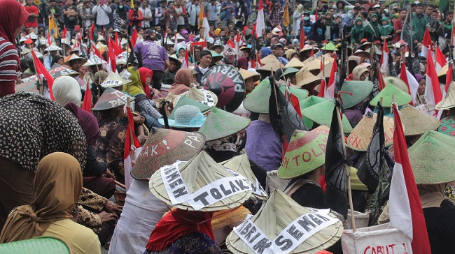 Tolak Pabrik Semen, JMPPK Minta Gubernur Ganjar dan Menteri Rini Legowo