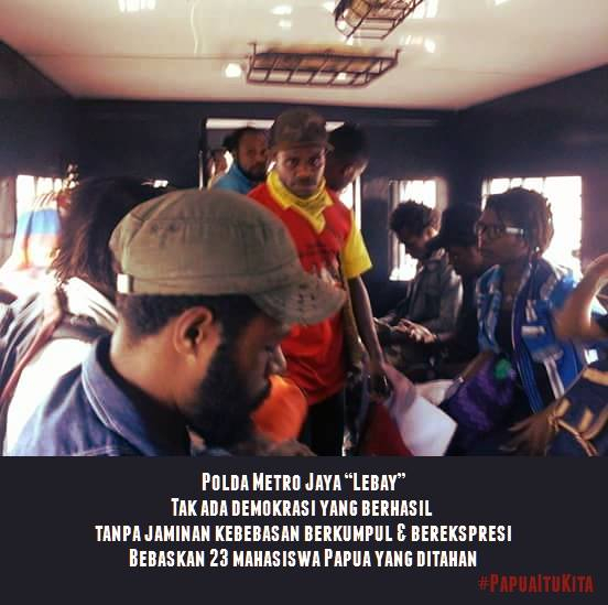 Peringati Operasi Pembebasan Trikora, Mahasiswa Asal Papua Ditangkap