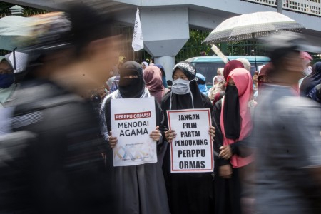 DPR Sahkan Perppu, Kemendagri Bantah ada Ormas Lain yang akan Dibubarkan