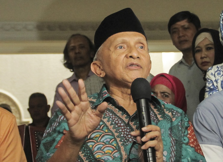 Dukung Pansus Hak Angket, Amien Rais: KPK Semakin Busuk