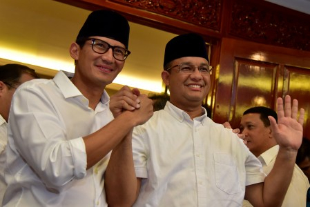 Pagi ini Bertemu Ahok, Ini yang Disampaikan Anies 