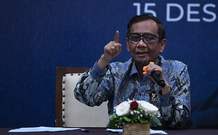 Mahfud Bentuk Satgas Supervisi Transaksi Mencurigakan Rp349 Triliun