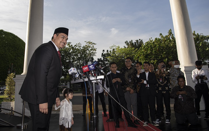 Pesan Wapres untuk Menpora Dito: Lebih Besar Gebrakannya