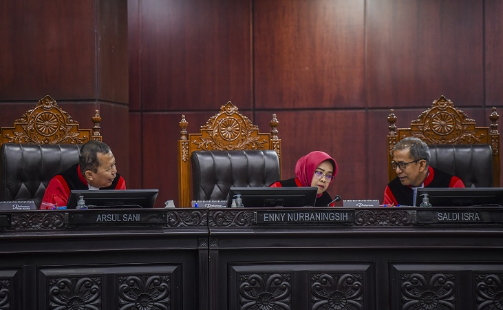 MK: Tidak Ada Bukti Empiris Bansos Pengaruhi Pilihan di Pilpres