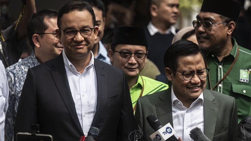 Hadiri Penetapan Presiden Terpilih, Anies-Muhaimin: Hormati Proses Bernegara