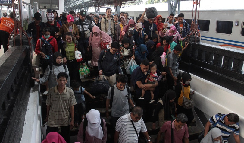 Tiket Pesawat Mahal, Penumpang Kereta Api Melonjak
