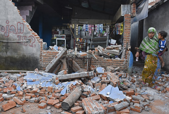Pengungsi Gempa Lombok Minta  Pemerintah Bangun Rumah Sementara