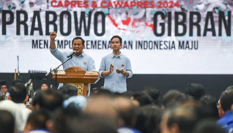 Janji Prabowo Usai Mendaftar Pilpres 2024