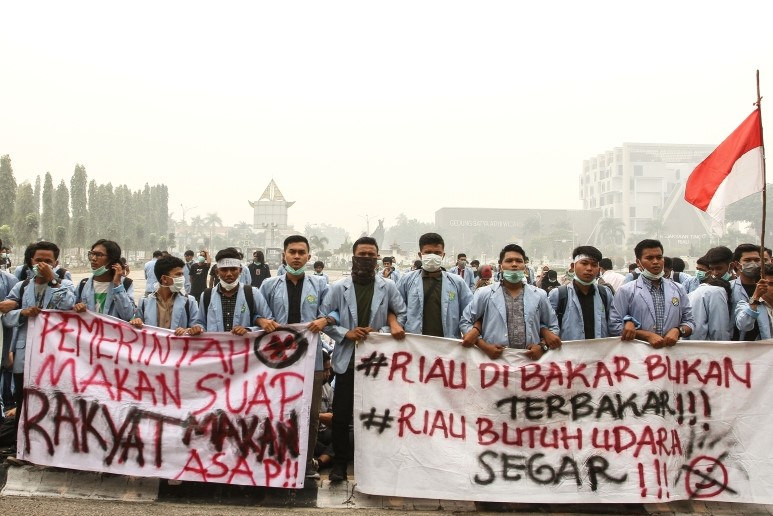 September 2019, Luas Kebakaran Hutan 4.100 Kali Lapangan Monas