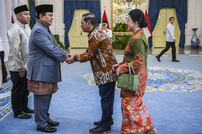 Prabowo Gelar Open House Perdana di Istana 
