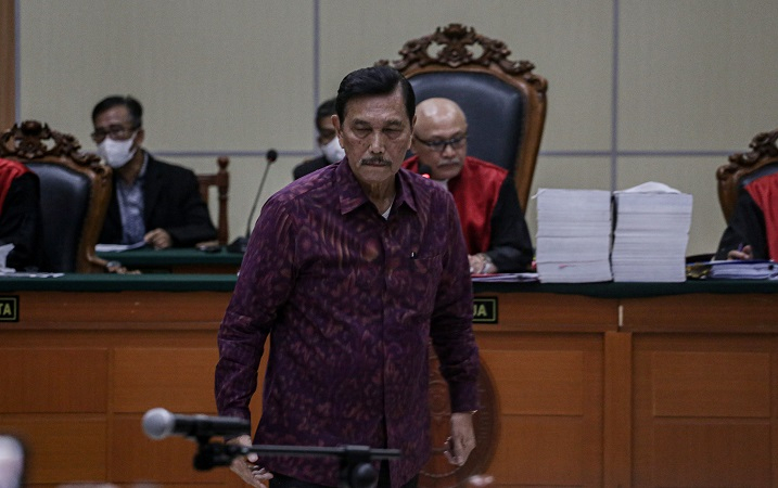 Hadiri Sidang Haris-Fatia, Luhut Bantah Terlibat Bermain Tambang di Papua