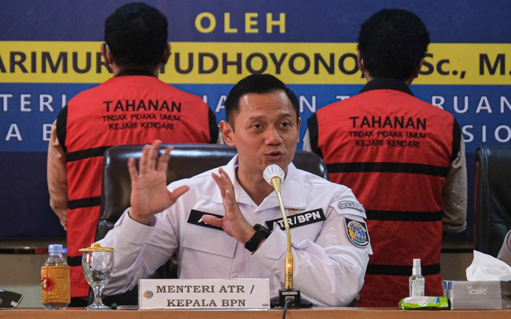 AHY Klaim Kantongi Puluhan Target Mafia Tanah