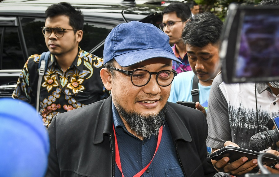 Novel Baswedan Raih Penghargaan Antikorupsi Internasional 2020