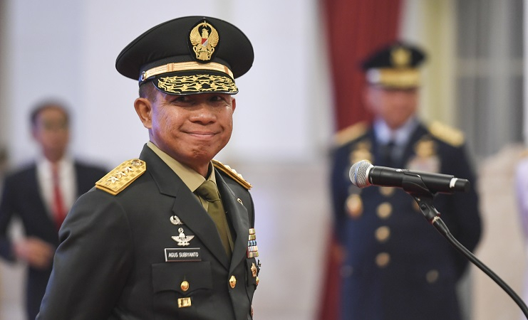 RDPU DPR,   Agus Sampaikan Visi Misi Calon Panglima TNI