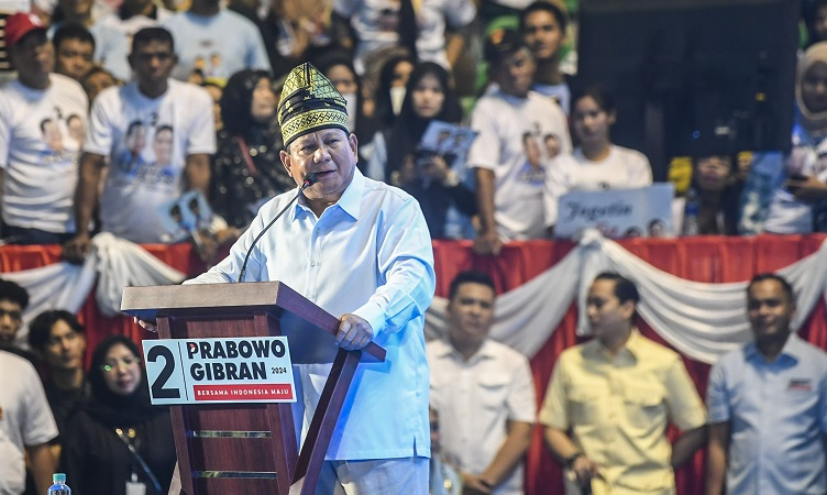 Bahas Debat, Prabowo Singgung Orang Bermuka Tebal