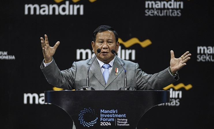 Di Hadapan Para Investor, Prabowo: InsyaAllah Saya Akan Dilantik 20 Oktober
