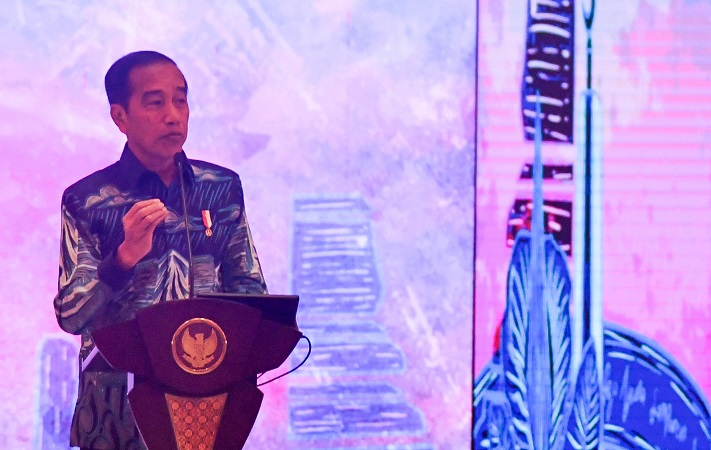 Jokowi Soroti Tata Warna Kota: dari Catnya Sudah Tahu dari Partai Apa