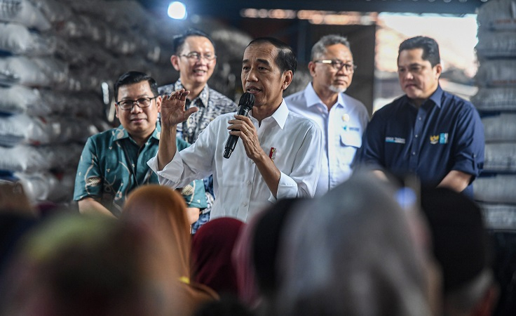 Jokowi: Bantuan Pangan Beras Lanjut Sampai Juni 2024