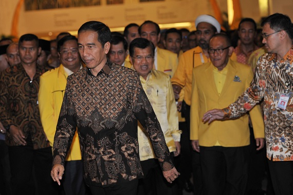 Buka Munaslub, Presiden Harapkan Dukungan Penuh Golkar