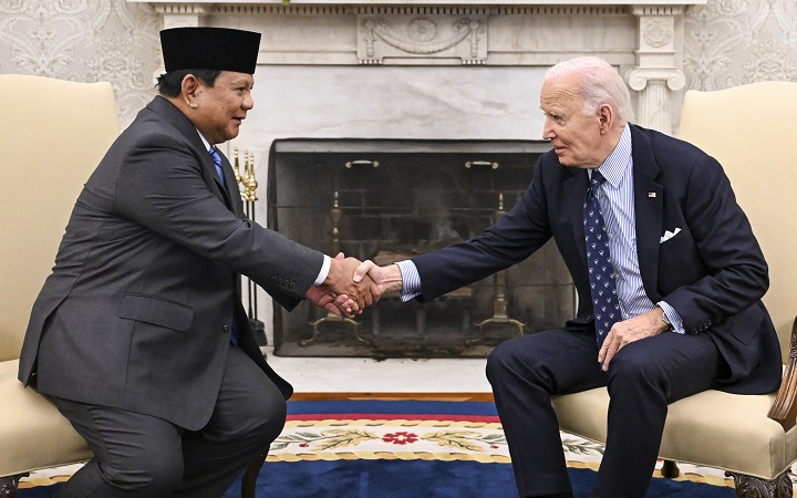 Prabowo-Biden Bahas Palestina dan Laut Cina Selatan, Ini Hasilnya