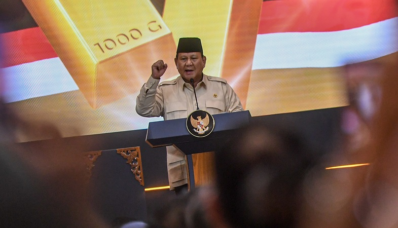 Prabowo Ungkap Target Bank Emas: Buka 1,8 Juta Lapangan Pekerjaan