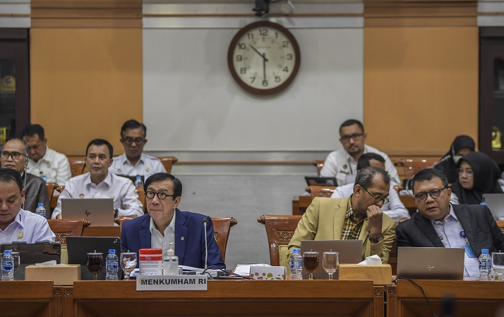 Ngadu ke DPR, Yasonna Minta Tambahan Anggaran Kemenkumham