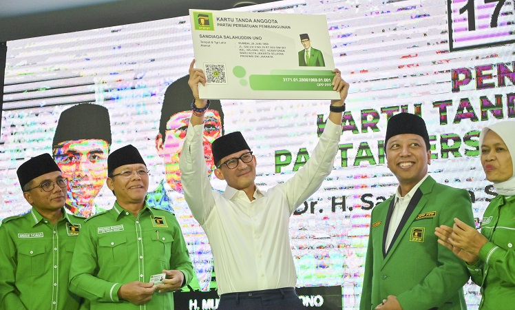 Gabung PPP, Sandiaga Uno Diingatkan 6 Prinsip Perjuangan