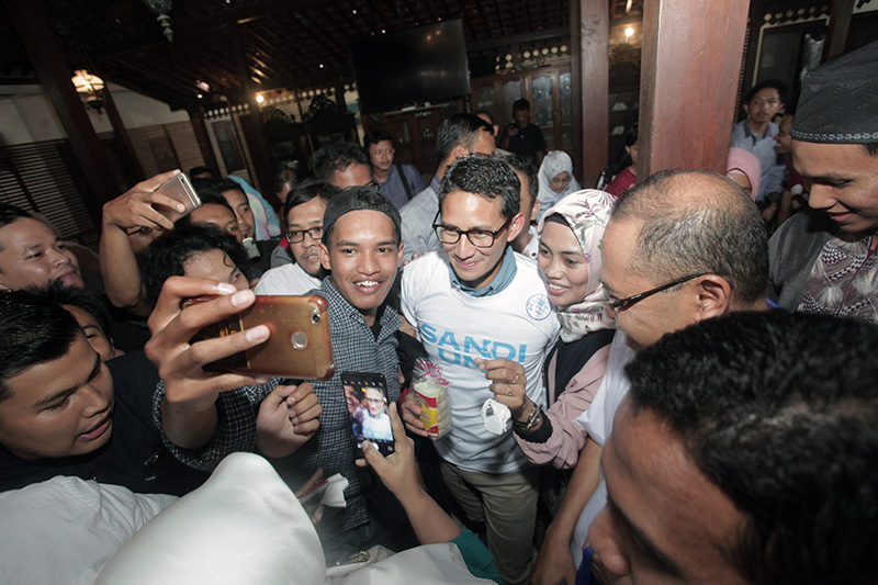 Pilpres 2019, Sandiaga Tawarkan OKE-OCE untuk Himpun Suara Milenial