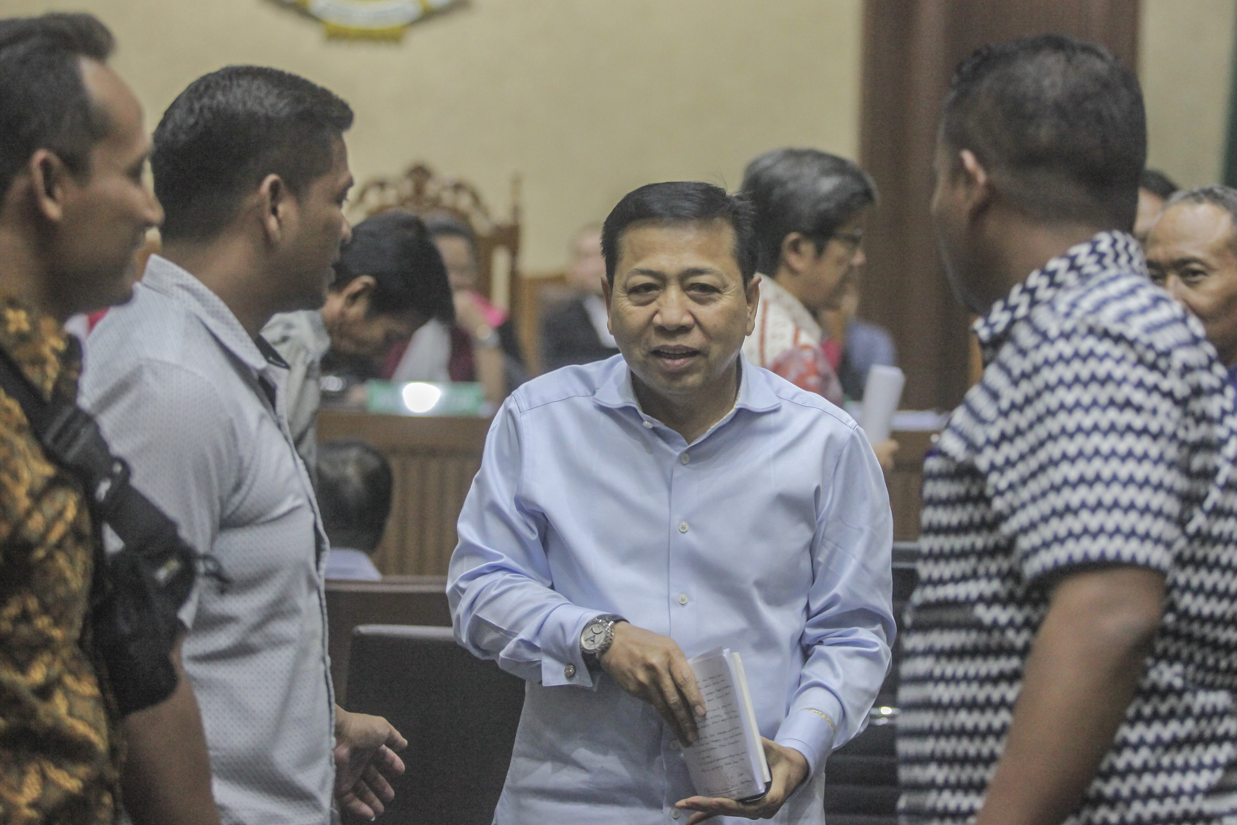 Setya Novanto Bantah Tempati Sel Mewah