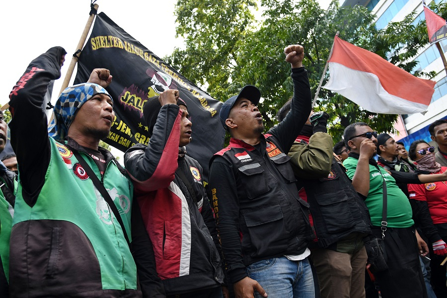 Pengemudi Ojol Minta Tarif Ditentukan oleh Pemda
