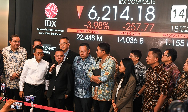 IHSG Anjlok, Wakil Ketua DPR Minta Pelaku Pasar Tenang